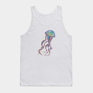 Amazing glowing jellyfish Tank Top